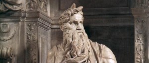 Moisés, por Michelangelo